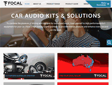 Tablet Screenshot of focalaustralia.com.au